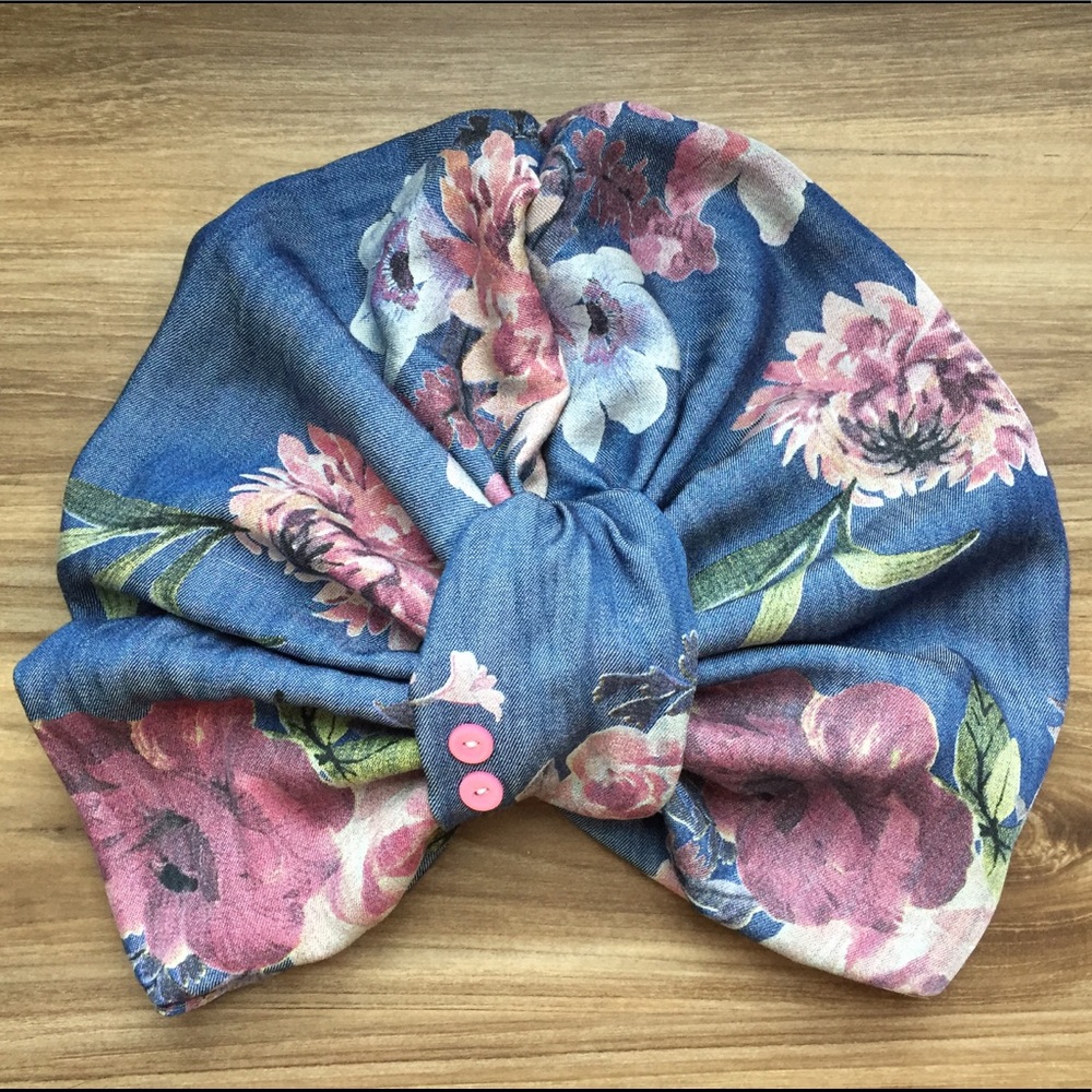 Denim Delight Turban
